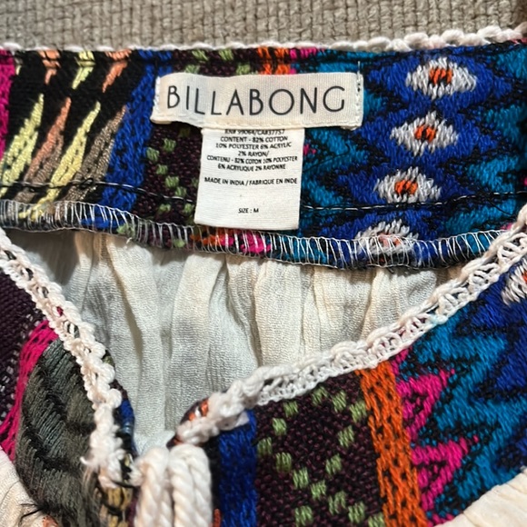 NWT Billabong Cotton Boho Blouse - Picture 5 of 7